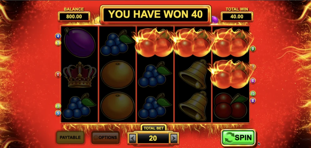 Super Hot Fruits Slot