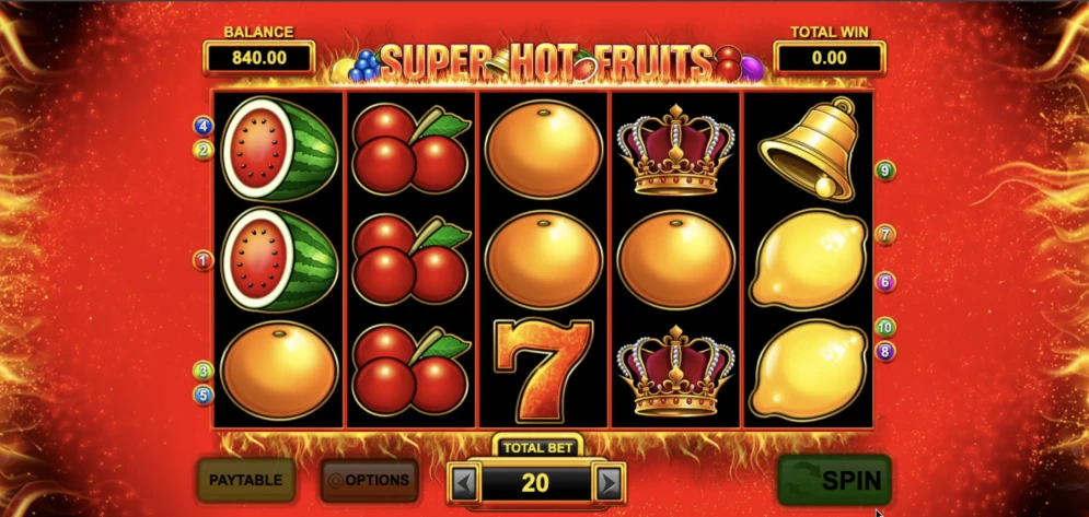 Super Hot Fruits Slot